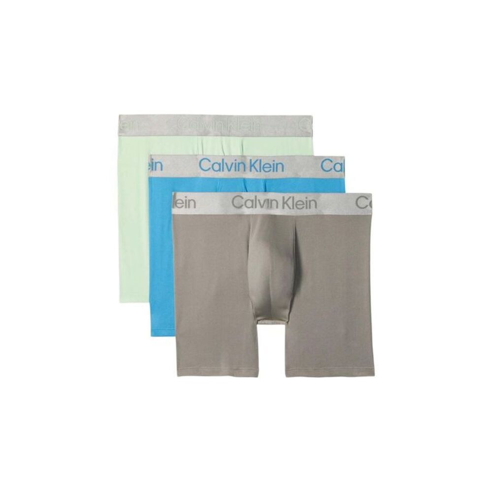 Calvin Klein Underwear Gray Recycled Polyester Men's Boxers